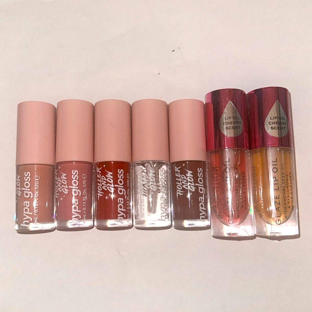 Revolution and Holler and Glow Lip Product Bundle